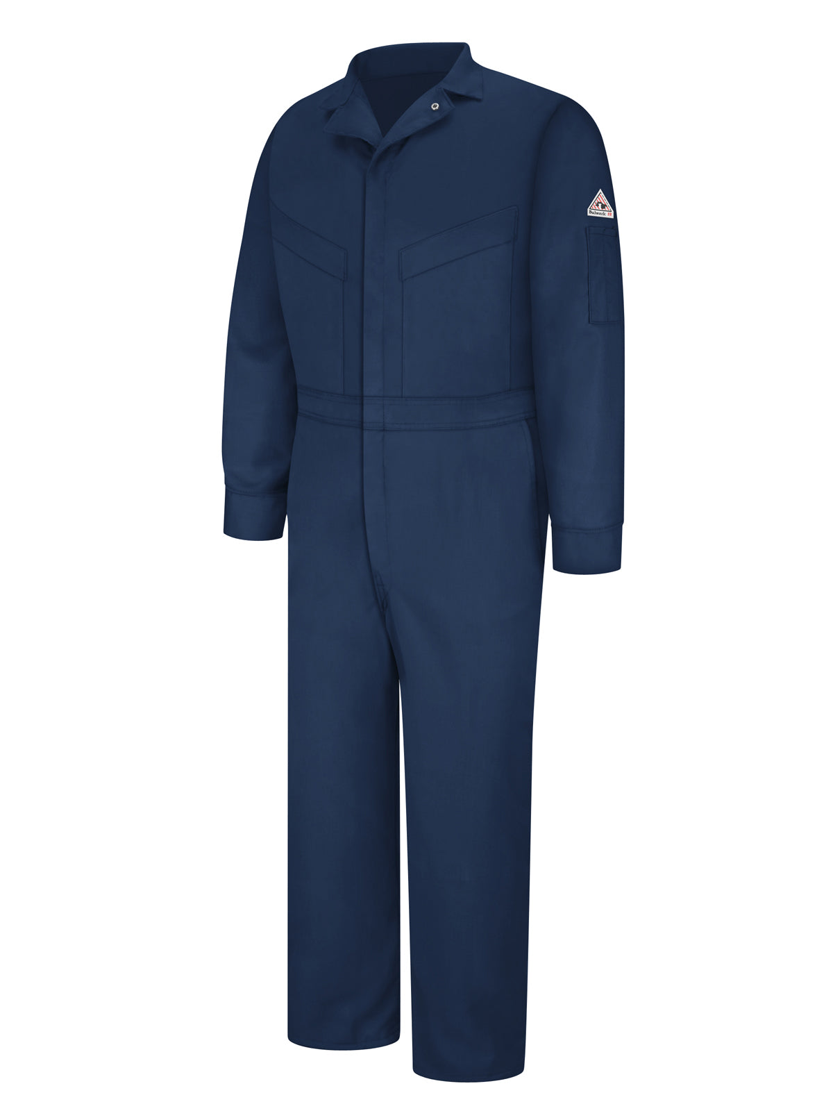 Men's Lightweight Excel Flame-Resistant Deluxe Coverall - CLD4 - Navy