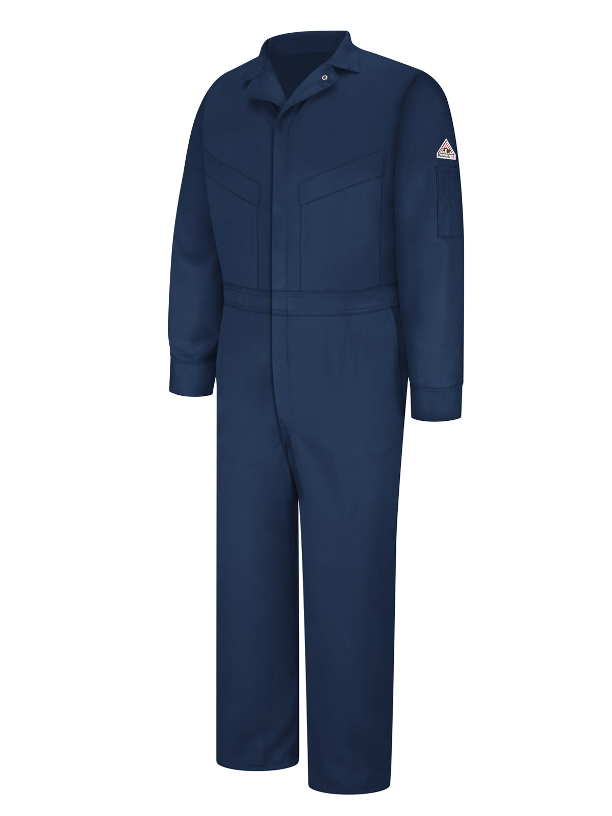 Men's Lightweight Excel Flame-Resistant Deluxe Coverall - CLD6 - Navy