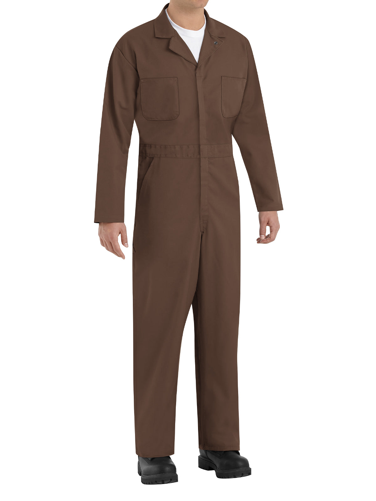Men's Action Back Coverall - CT10 - Brown