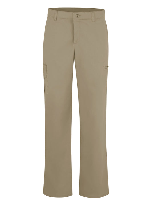 Women's Premium Relaxed Fit Twill Cargo Pant - FP23 - Khaki