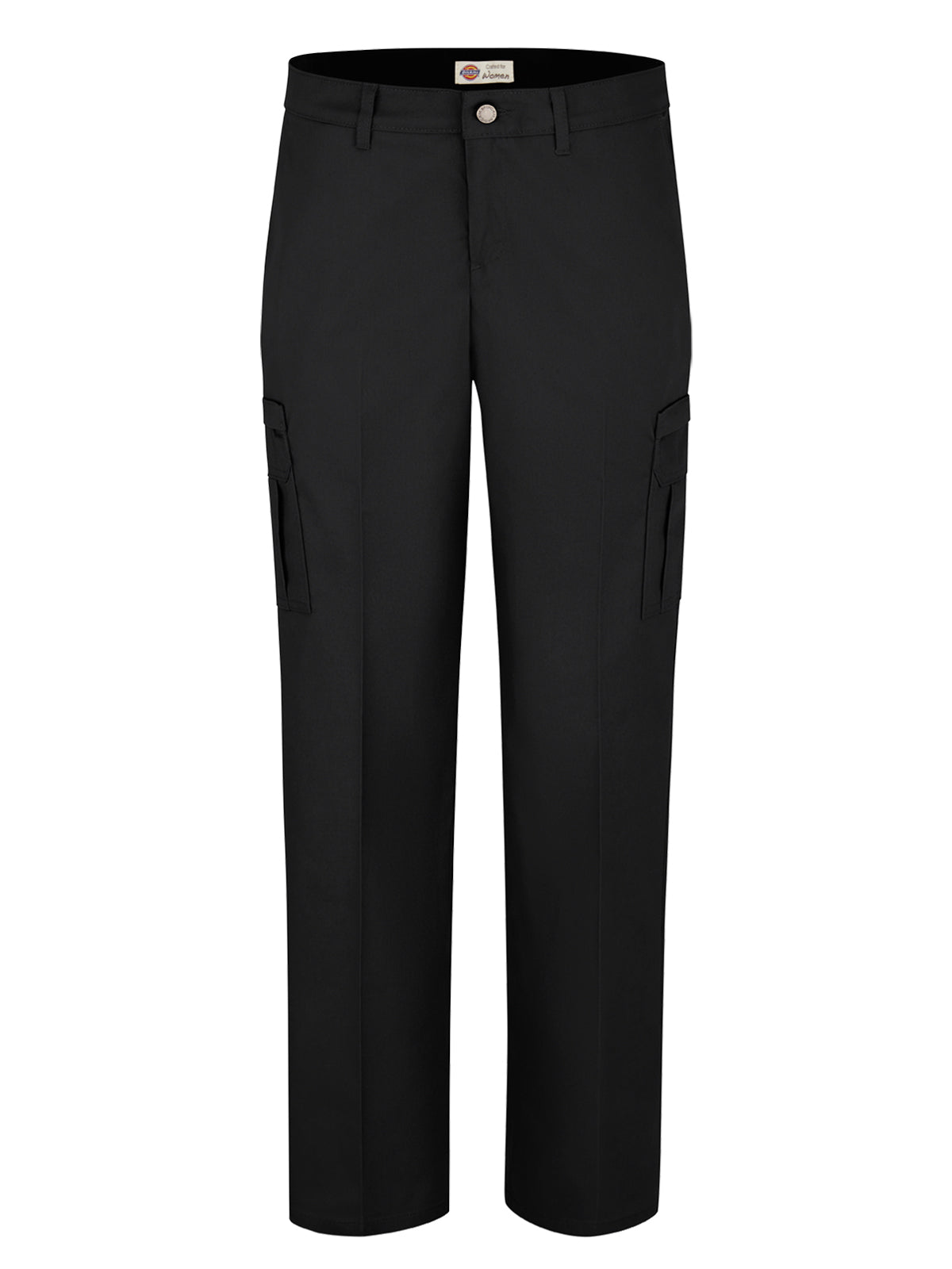 Women's Premium Cargo Pant - FP72 - Black