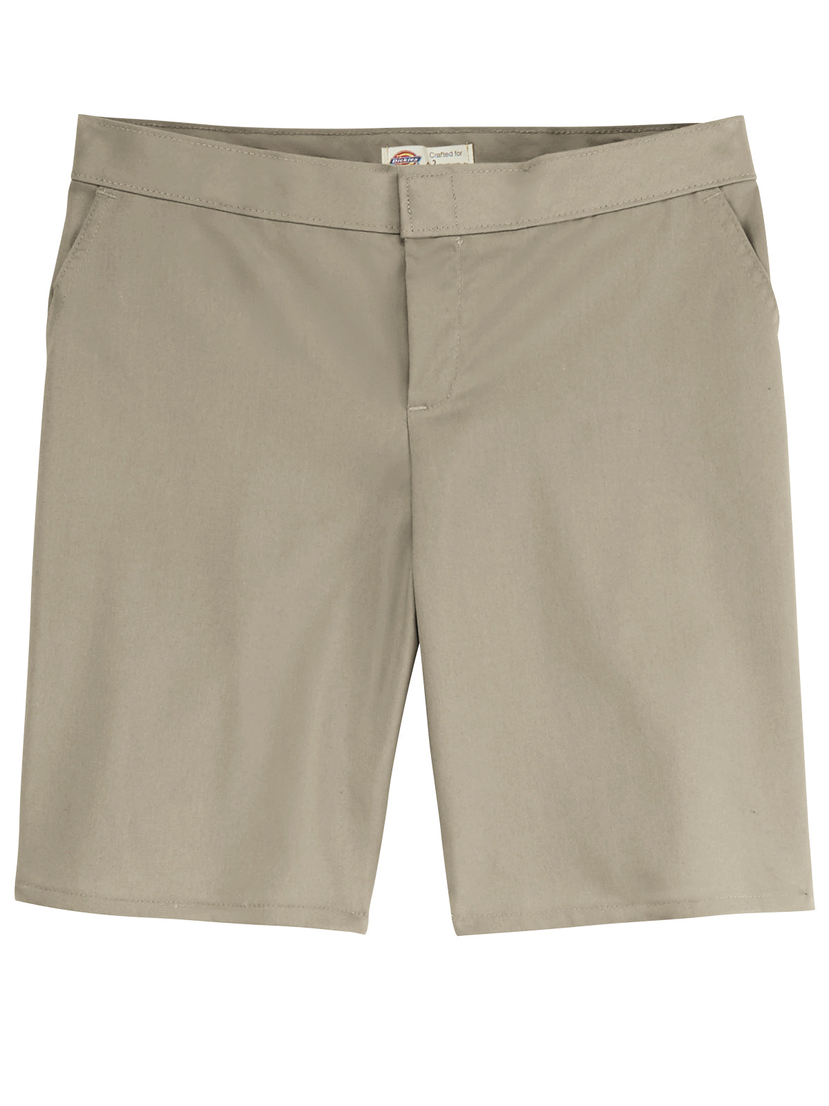 Women's 9" Flat Front Shorts - FR22 - Desert Sand