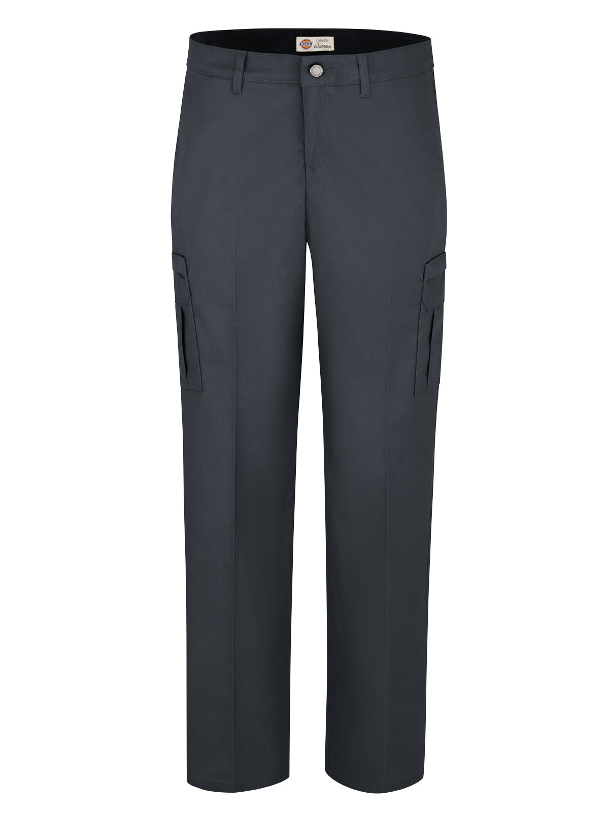 Women's Premium Relaxed Straight Cargo Pant - FW72 - Dark Charcoal