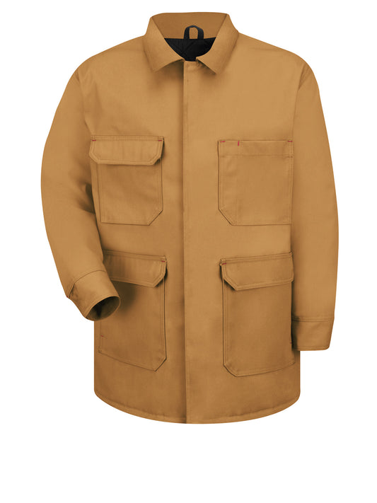 Unisex Blended Duck Chore Coat - JD24 - Brown Duck