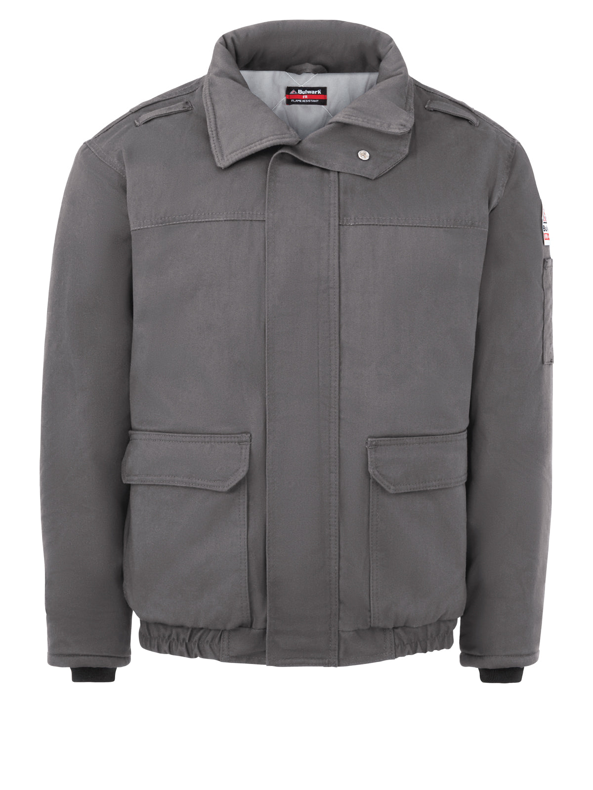 Men's Insulated Bomber Comfortouch 7Oz - JLR8 - Grey