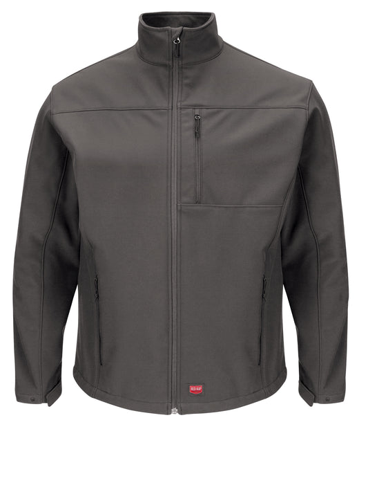 Men's Deluxe Soft Shell Jacket - JP68 - Charcoal