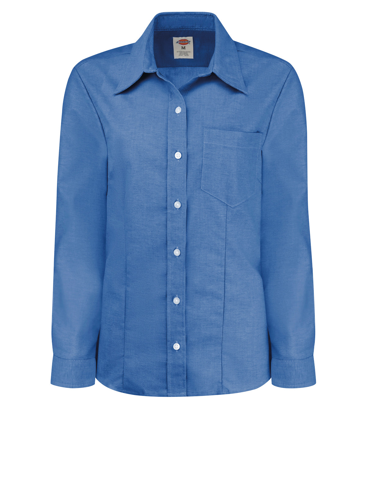 Women's Long-Sleeve Stretch Oxford Shirt - L254 - French Blue