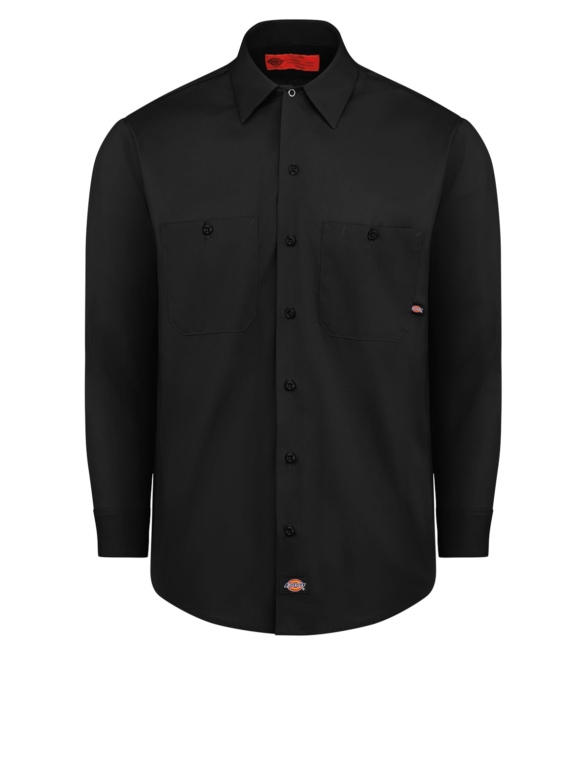 Men's Industrial Long-Sleeve Work Shirt - L535 - Black