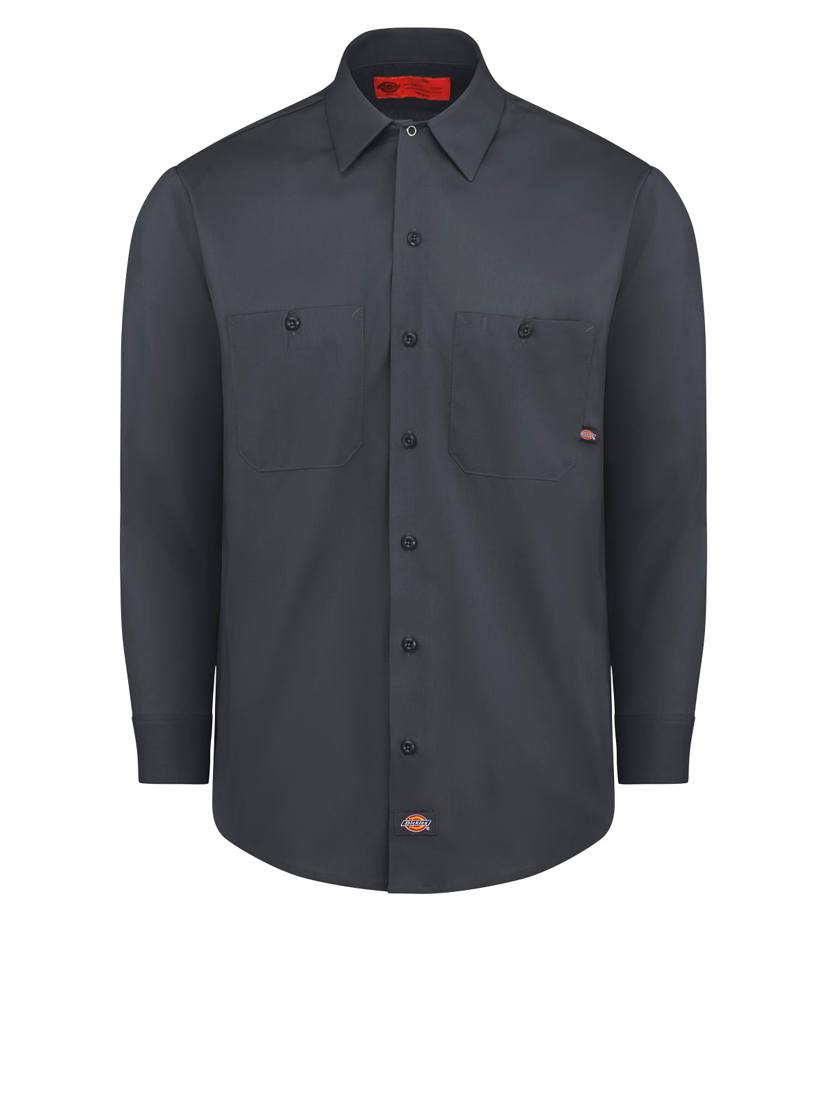 Men's Industrial Long-Sleeve Work Shirt - L535 - Dark Charcoal