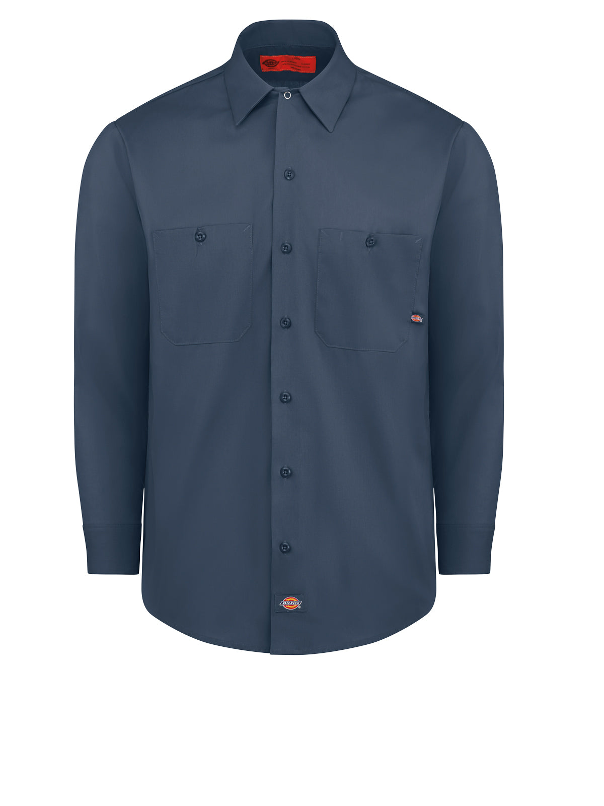 Men's Industrial Long-Sleeve Work Shirt - L535 - Dark Navy