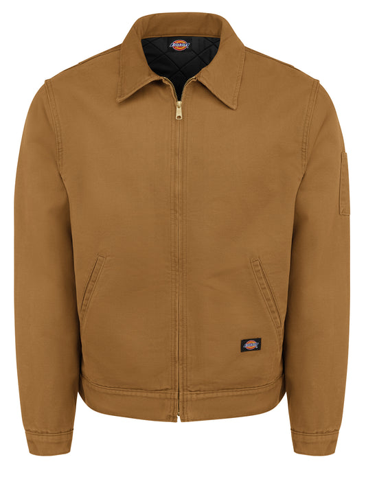 Men's Industrial Duck Jacket - LJ53 - Brown Duck