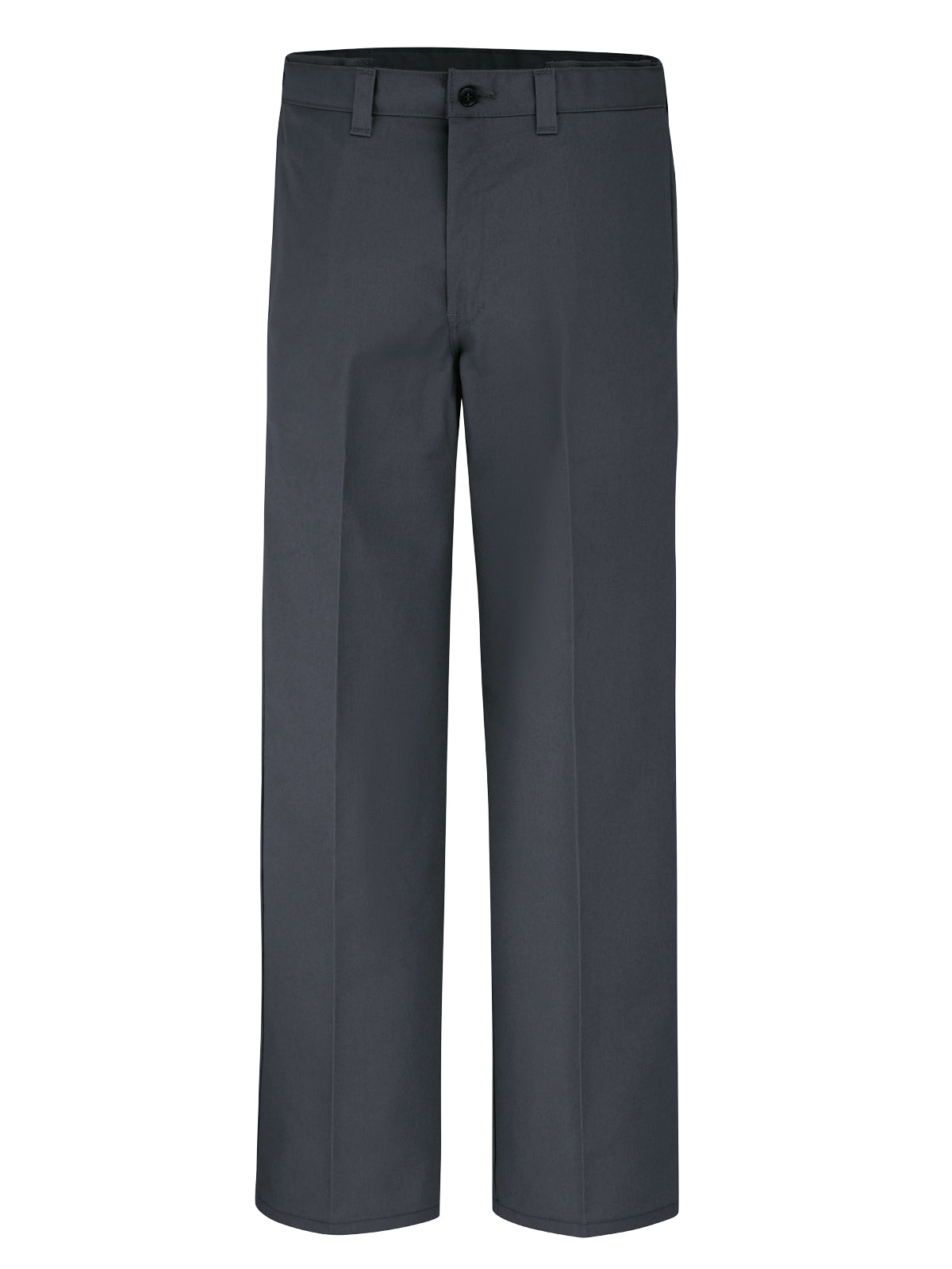 Men's Industrial Flat Front Comfort Waist Pant - LP17 - Dark Charcoal