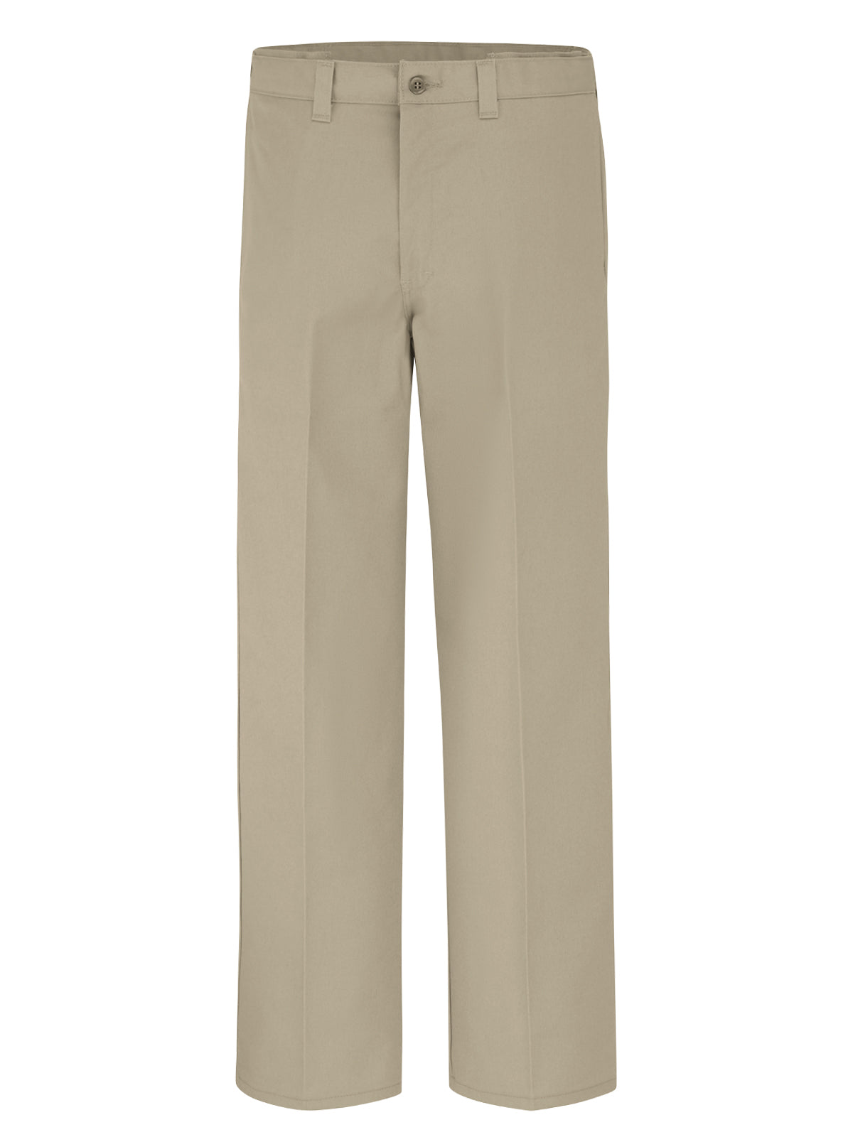 Men's Industrial Flat Front Comfort Waist Pant - LP17 - Desert Sand