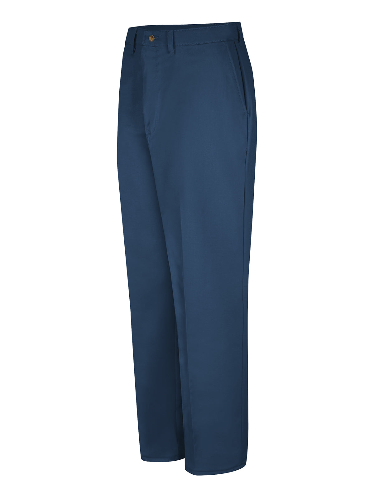 Men's Plain Front Cotton Casual Pant - PC44 - Navy