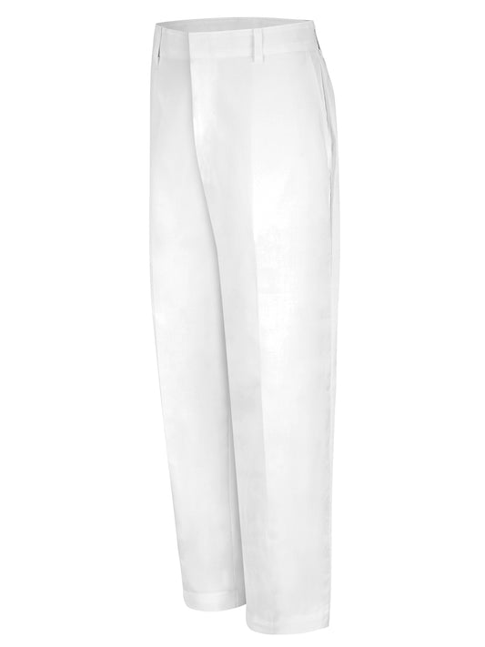 Men's 100% Polyester Specialized Work Pant - PS56 - White