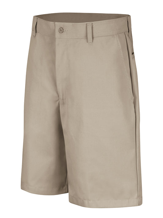 Men's Plain Front Shorts - PT26 - Tan