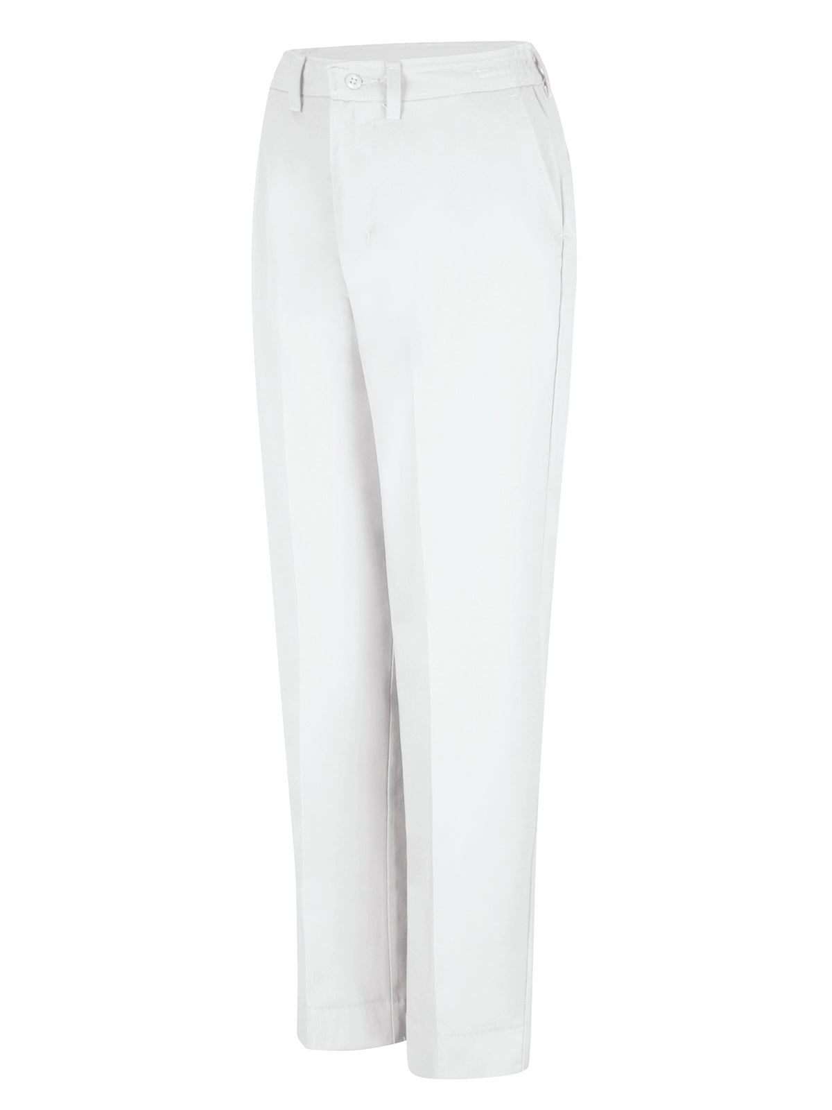 Women's Elastic Insert Work Pant - PT61 - White