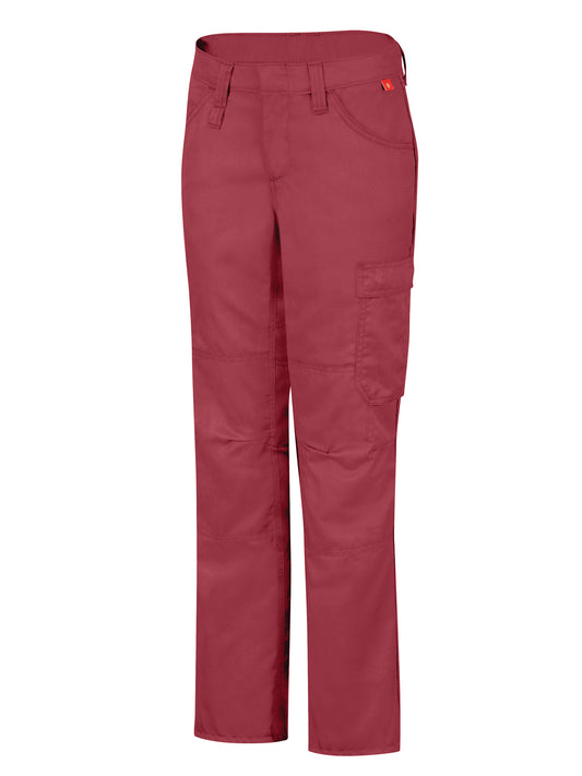 Women's Lightweight Flame-Resistant Comfort Pant - QP17 - Red