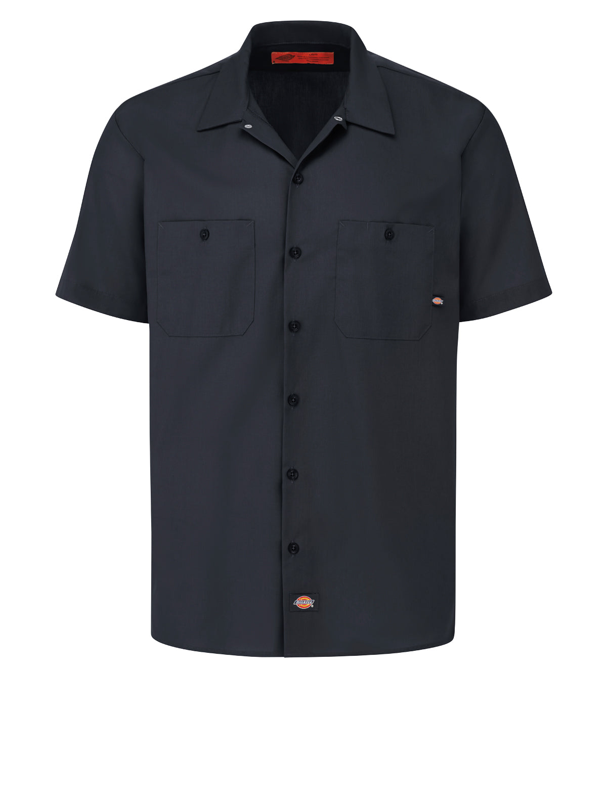 Men's Industrial Short-Sleeve Work Shirt - S535 - Black