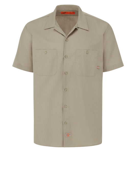 Men's Industrial Short-Sleeve Work Shirt - S535 - Desert Sand