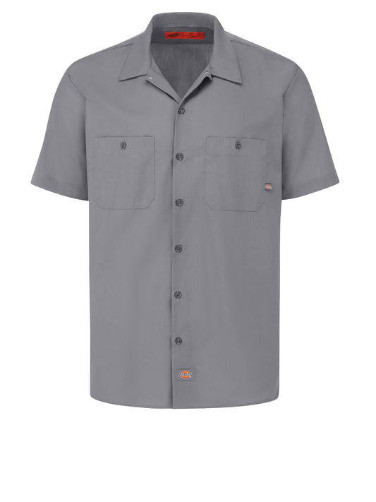 Men's Industrial Short-Sleeve Work Shirt - S535 - Graphite Gray