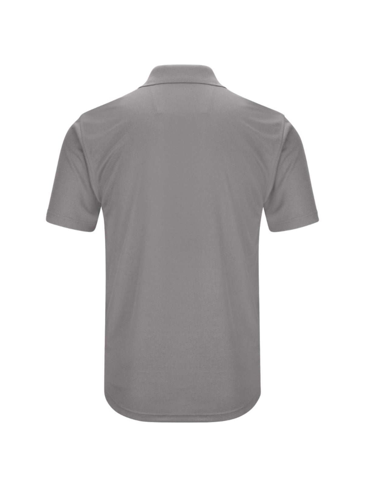 Men's Short Sleeve Performance Knit Pocketless Core Polo - SK96 - Grey