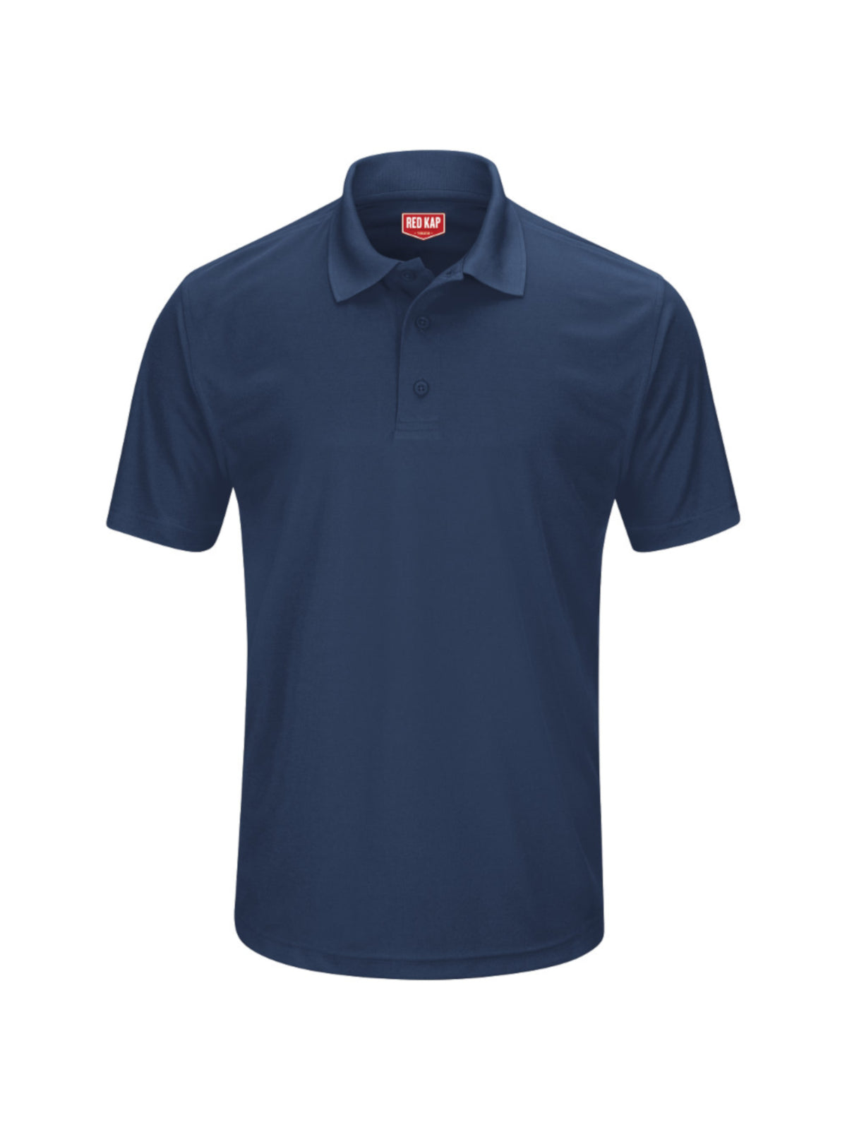 Men's Short Sleeve Performance Knit Pocketless Core Polo - SK96 - Navy