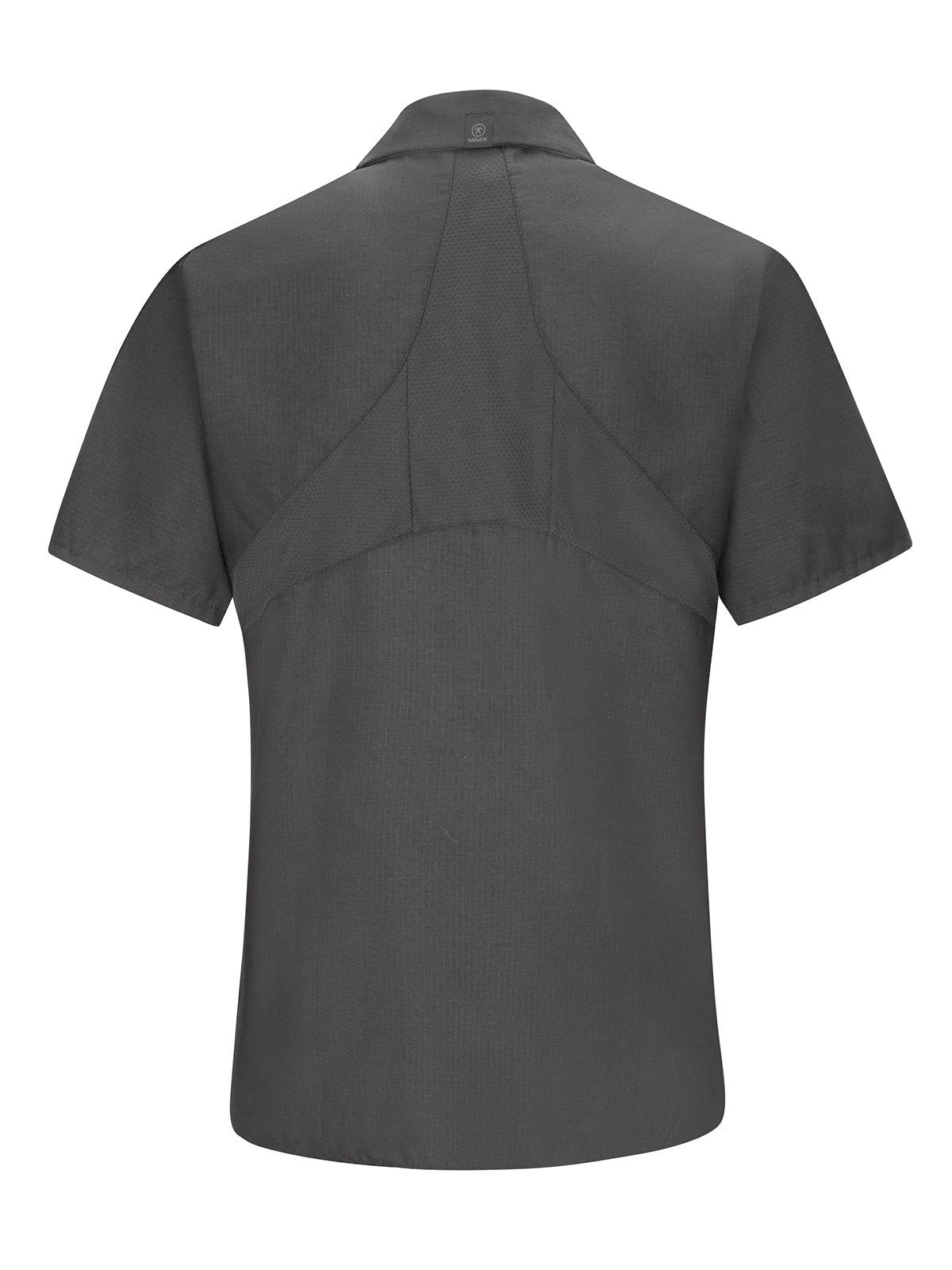 Women's Short Sleeve Mimix Work Shirt - SX21 - Charcoal