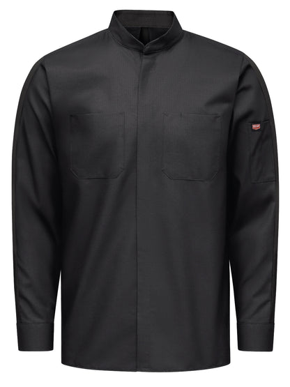 Men's Long Sleeve Two-Tone Pro+ Work Shirt with OilBlok and MIMIX™ - SX36 - Black