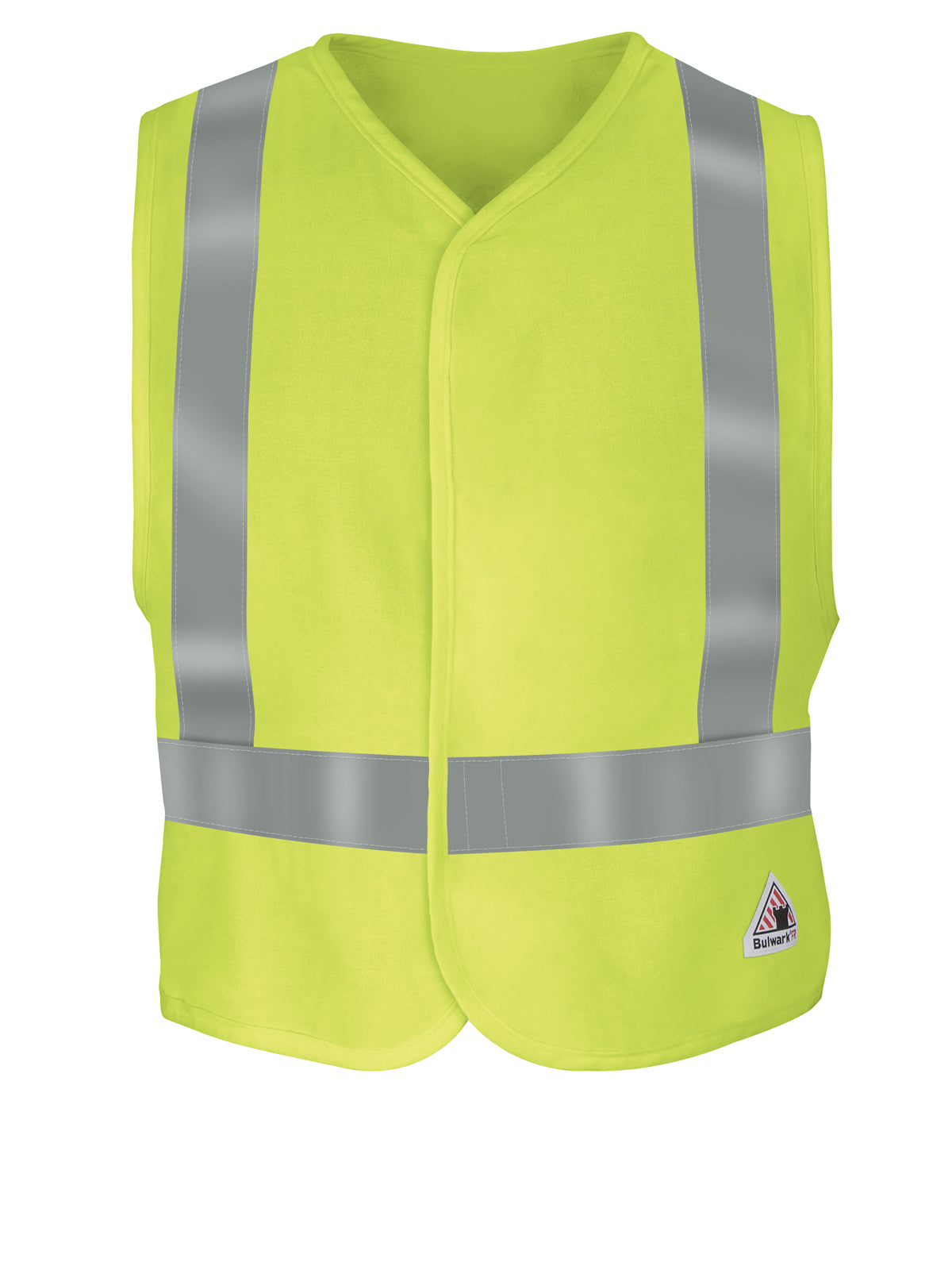 Men's Flame-Resistant Hi-Visibility Safety Vest - VMV4 - Hi-Visibility