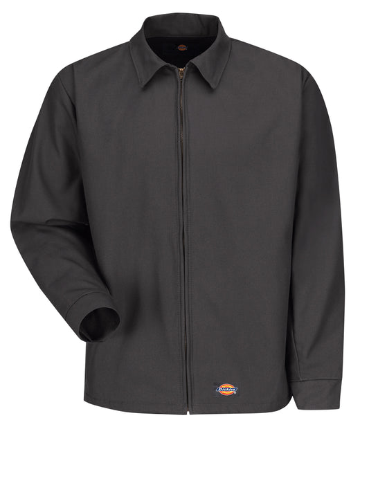 Men's Black Canvas Work Jacket - WJ40 - Charcoal