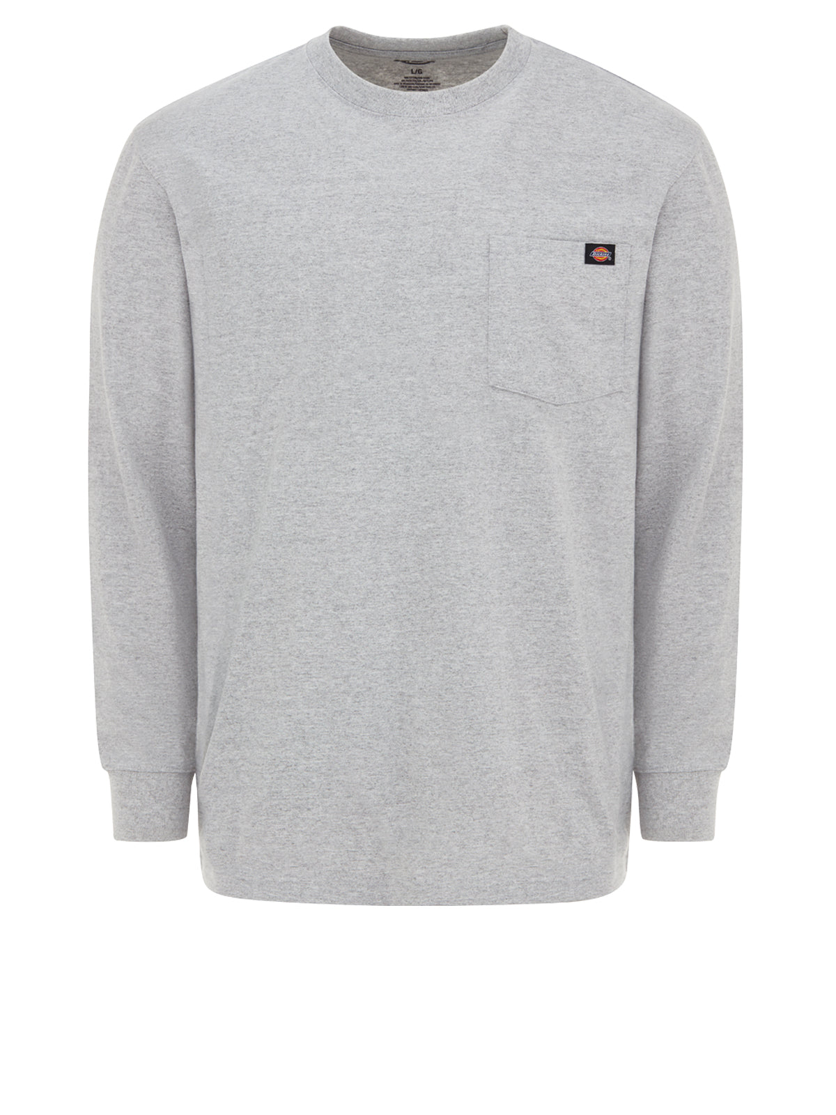 Men's Long-Sleeve Traditional Heavyweight Crew Neck - WL50 - Heather Gray