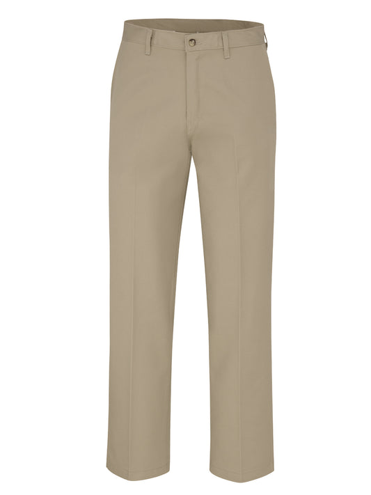 Men's Cotton Flat Front Casual Pant - WP31 - Khaki