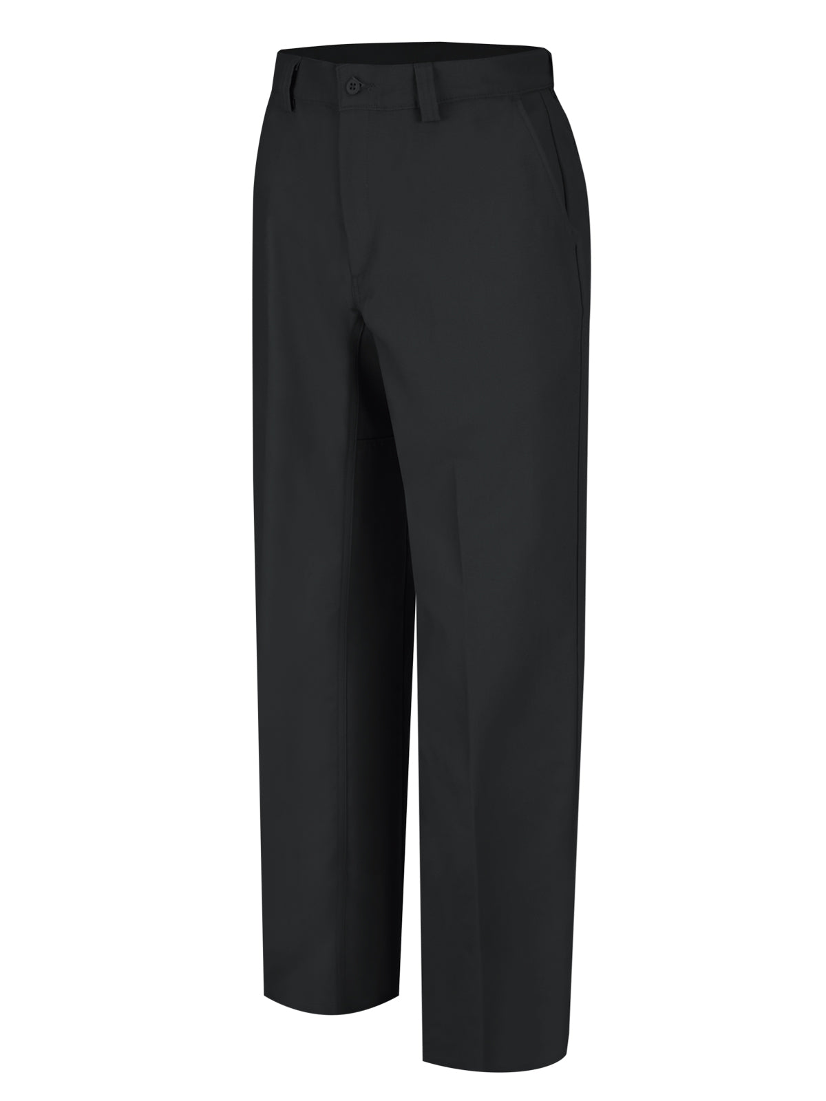 Men's Canvas Plain Front Work Pant - WP70 - Black