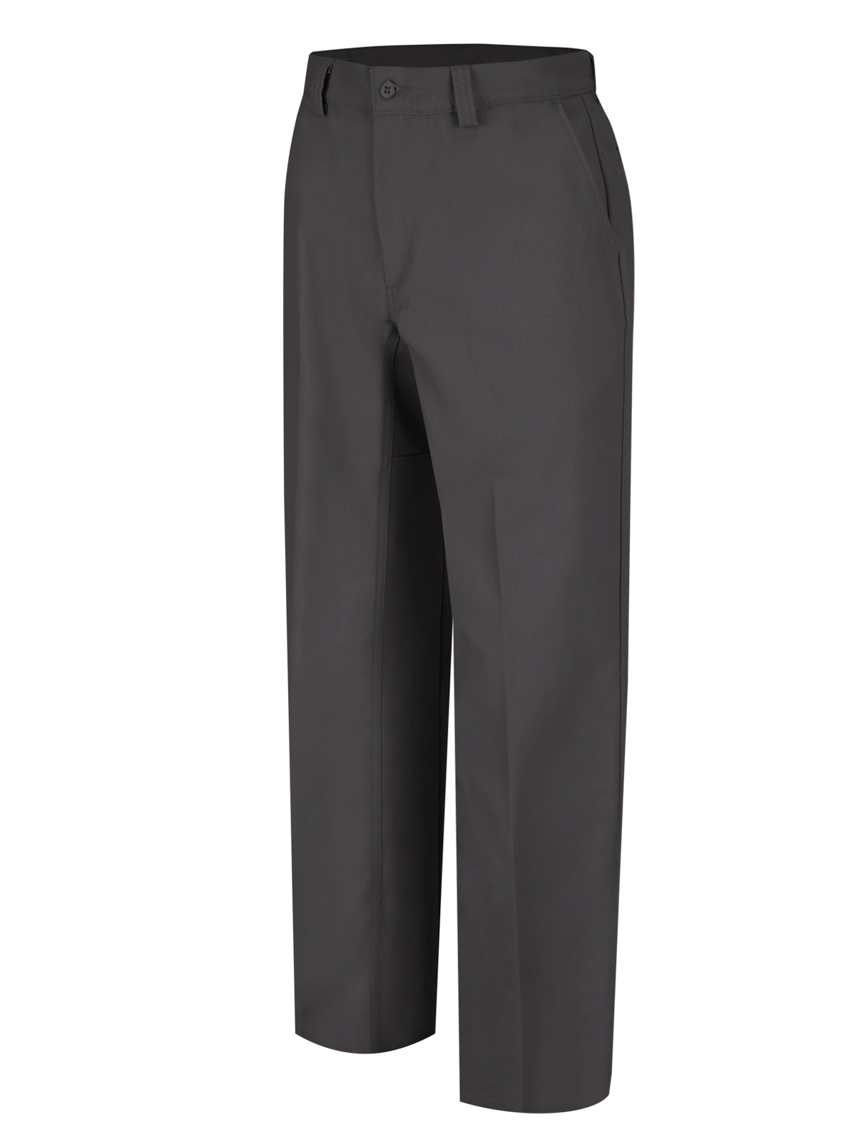 Men's Canvas Plain Front Work Pant - WP70 - Charcoal